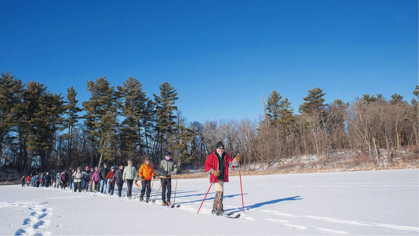 Skishoes in Minnesota