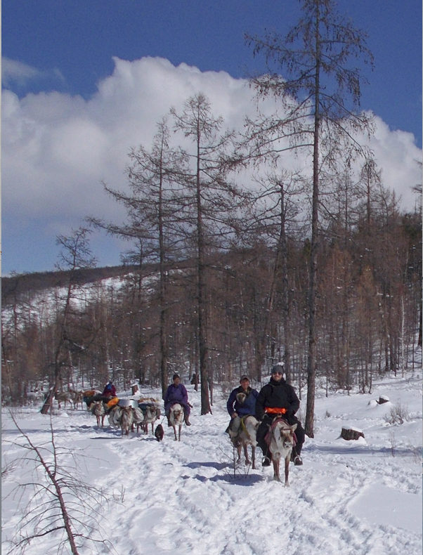 Riding Out from Winter Camp